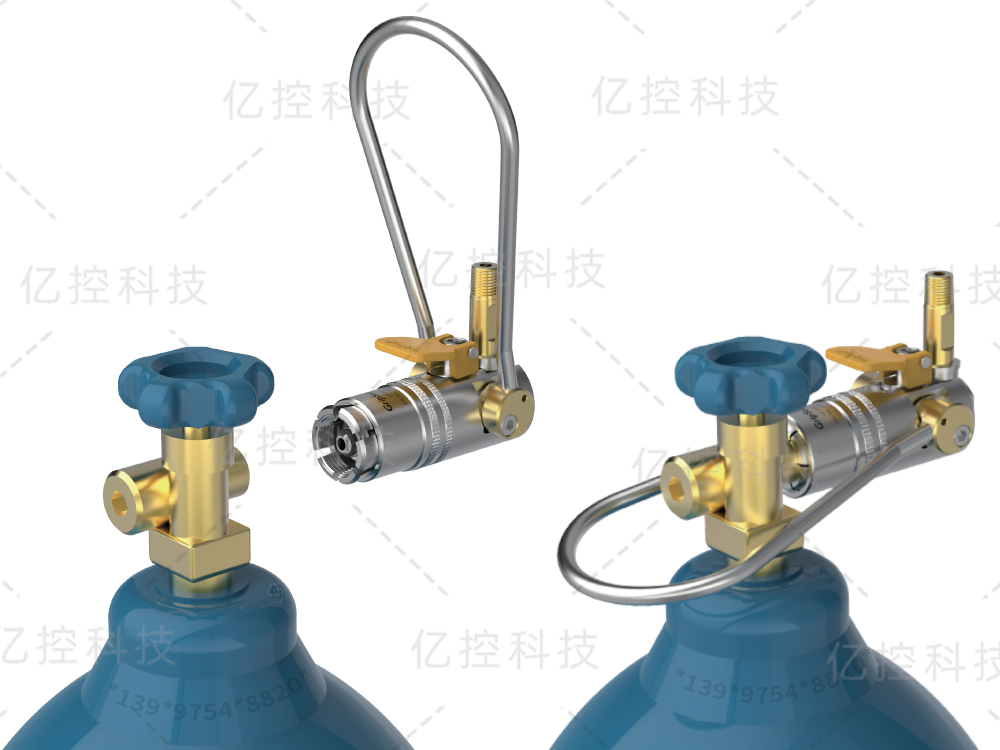 格雷希爾CZ系列提環式氣瓶充裝快速密封連接器